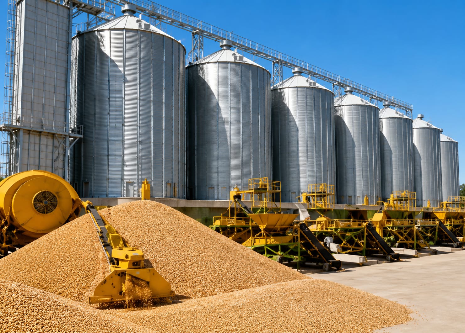 1. Raw Material Handling